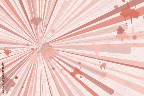 Abstract radial sunburst pattern with soft pink and beige tones, ideal for versatile background applications in design projects.