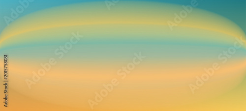 Tableau sur toile Blurred color gradient background, abstract turquoise blue yellow grain gradatio