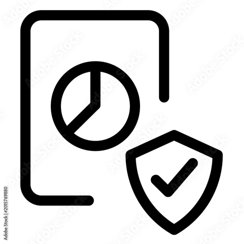 A graphic icon shows a phone with a pie chart and shield. Free Download A graphic icon shows a phone with a pie chart and shield. - GFXLoad