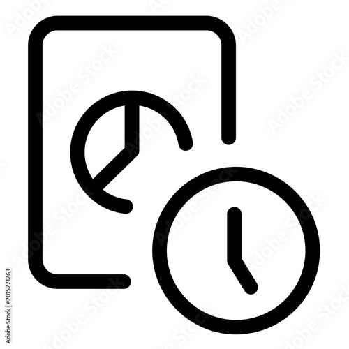 A graphic illustration of a phone and clock icons