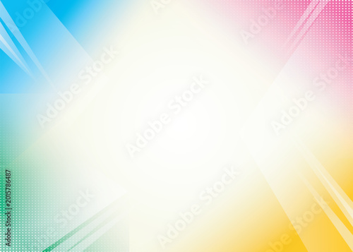 Abstract gradient colorful background with geometry shape or soft backdrop wallpaper for flyer banner presentation