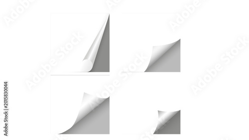 Free Download Paper Corner Bent Stock Illustrations - GFXLoad
