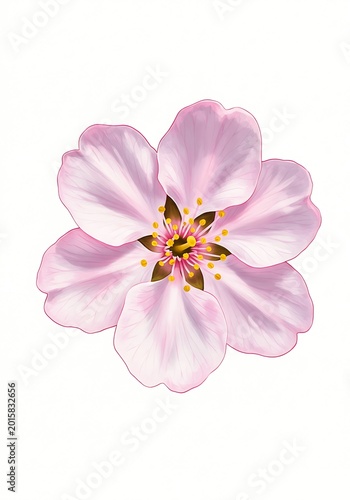 Delicate Pink Blossom: Spring's Gentle Embrace