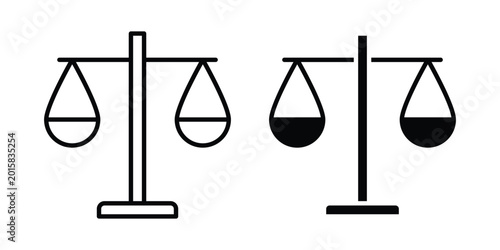 Photos Scale icon. vector pictogram pack