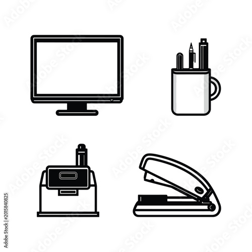 Office Supplies and Computer Equipment.