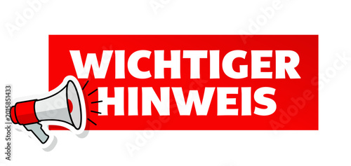 фотографія Wichtiger Hinweis