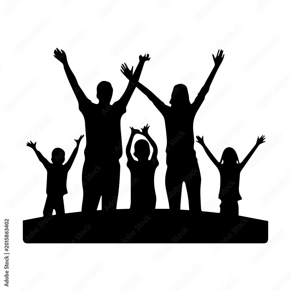 Fototapeta premium Celebrating Family Together