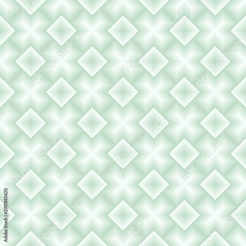 Lime green seamless diamond diagonal pattern gradient background convex optical effect