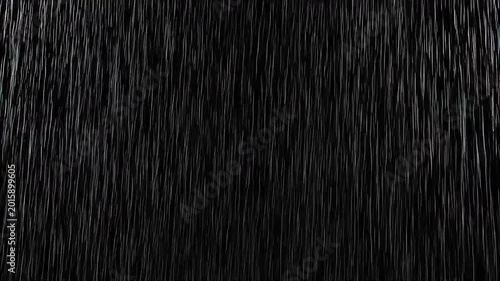 Rain Drop Motion Black Background