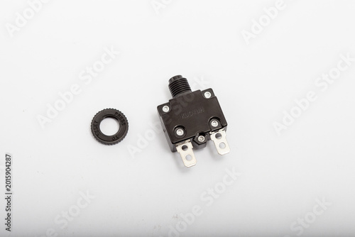 Εκτύπωση καμβά Thermal overload protector switch for air compressor motor, manual reset circuit