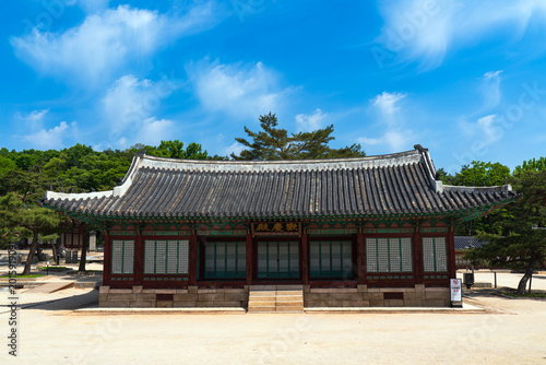 Tableau sur toile 창경궁 환경전-몇번의 화재로 소실되어 다시 재건되었다, 임진왜란을 비롯하여, 이괄의 난 등등- 창경궁, 종로구, 서울, 대한민국