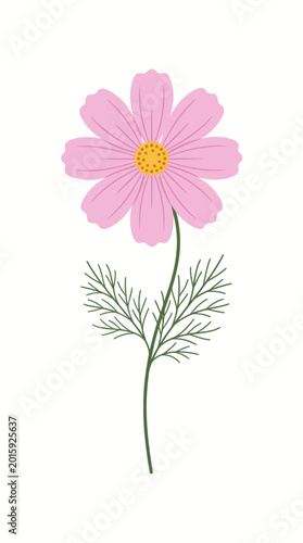 The illustration dada 31 depicts a pink flower with leaves.