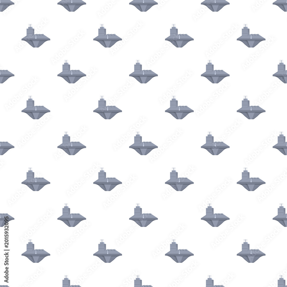 Foto Aircraft carrier vessels creating a seamless repeating pattern