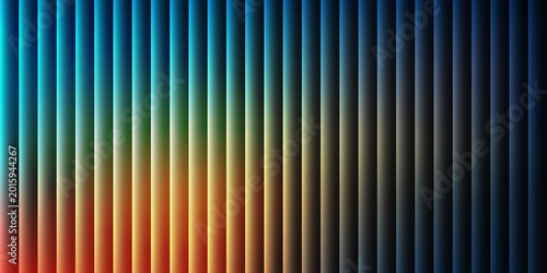 фотографія Abstract background with vertical lines and gradient colors, modern digital desi