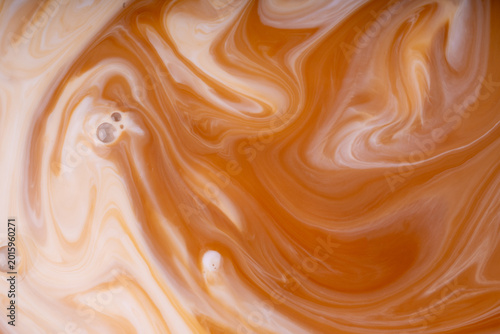 Coffee and milk cream background