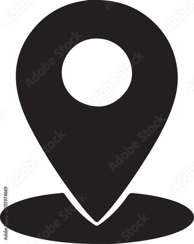 Location Pin Icon Vector Illustration