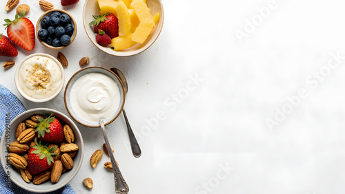 Healthy Yogurt Bowl with Fruits
