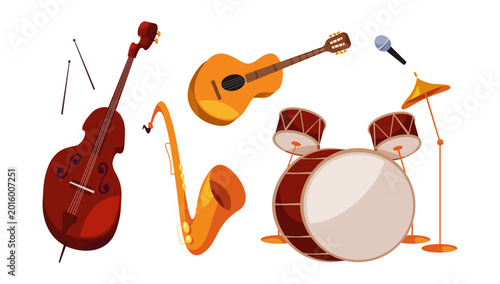 Foto Musical instrument for jazz concert or orchestra