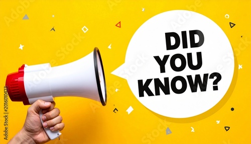 DID YOU KNOW? – Fun Fact & Information Symbol