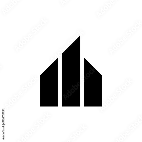 Free Download Building logo design for residence, architecture, planning, structure, property, real estate, construction and cityscape. - GFXLoad