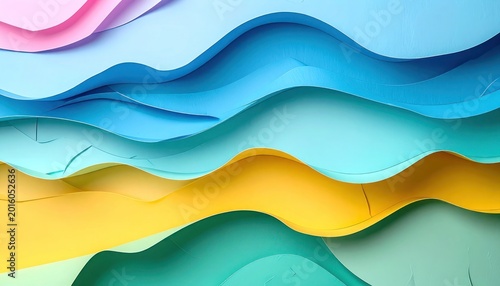 Chromatic Ripples of Serene Form