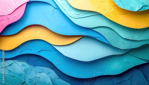 Chromatic Ripples of Textured Form