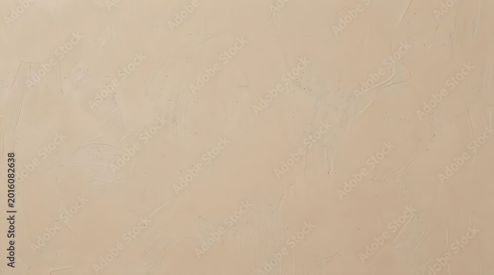 Fototapeta premium Cream Beige Plaster Texture Background for Warm Interior Design