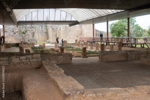 Tableau sur toile casa de las fuentes del yacimiento romano de conimbriga, portugal