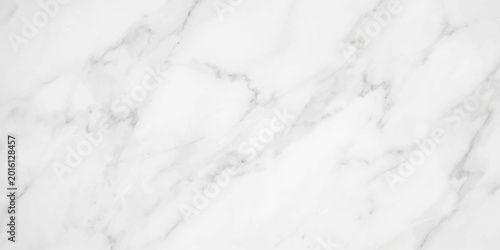 Bild auf Leinwand A timeless, elegant marble surface with soft, flowing gray veins, perfect for adding a touch of sophistication to any design project