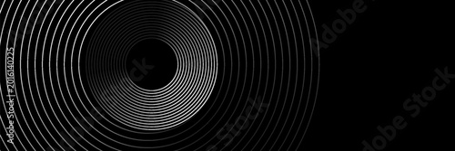 Slika na platnu Abstract Particle Technology Background Design