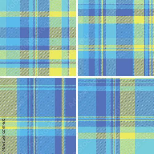 Cuadro en lienzo Classic plaid bundle for multipurpose Valentines and Womens Day projects