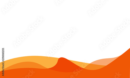 Abstract simple orange background .Vector illustration.	