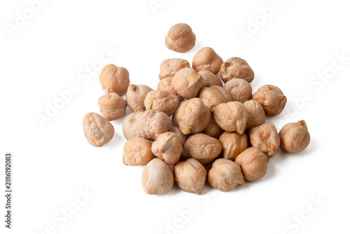 Heap of Raw Dry Chickpeas I...