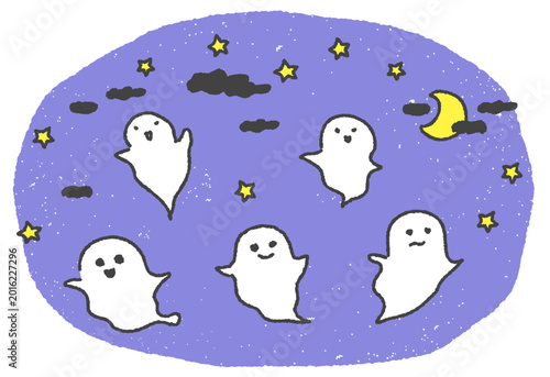 夜のおばけ