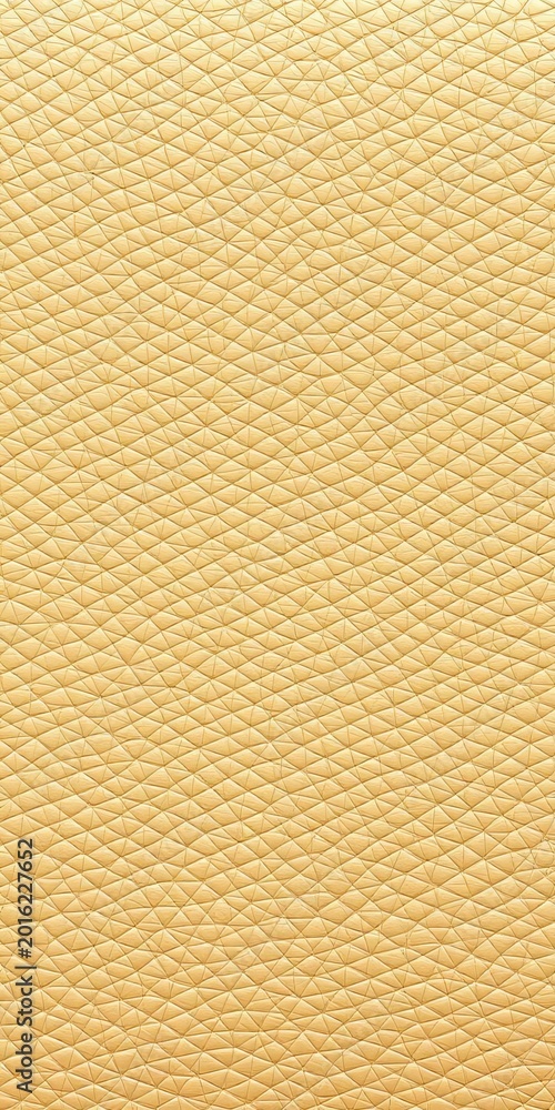 Fototapeta premium Luxurious beige leather swatch, showcasing its fine stitching and elegant matte finish for premium applications, craft, swatch