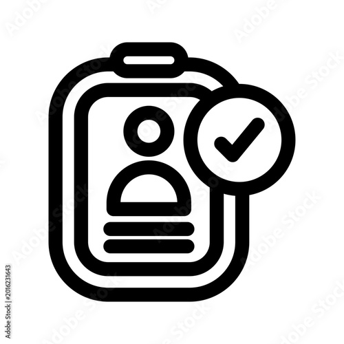 Registration Vector line icons for your business needs, especially for website and mobile app design