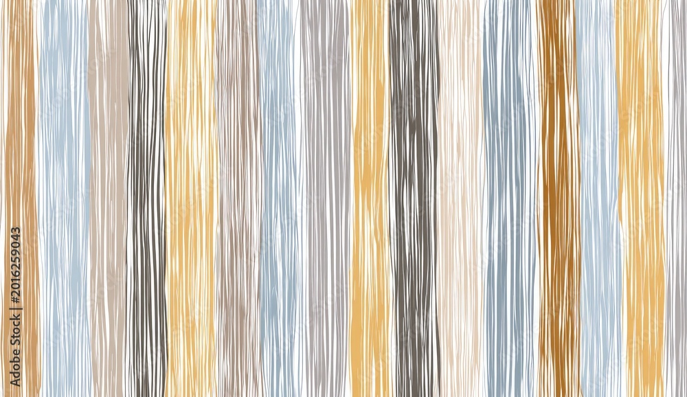 Obraz premium Abstract Vertical Stripes Pattern with Earthy Tones and Subtle Blue Hues.