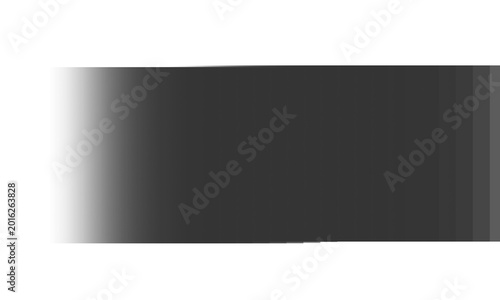 Abstract dark grey gradient background with a smooth transition from light to dark isolated on transparent background