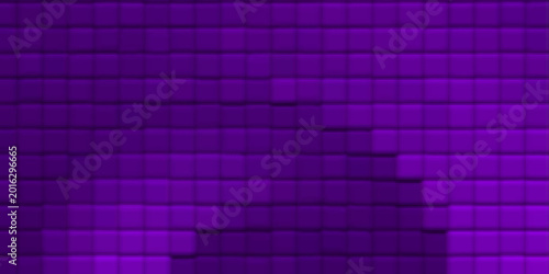 Purple Square Tile Mosaic Abstract Background Texture for Modern Neon Digital Design