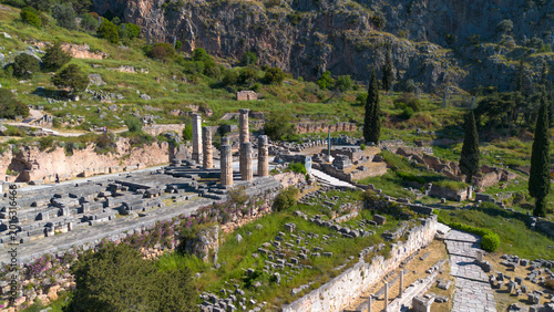 Aerial View of the Ancient ...