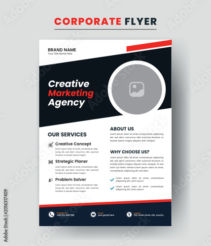Foto Professional Corporate Business Flayer Design