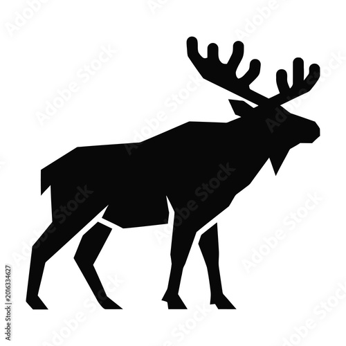 Photos Moose silhouette profile