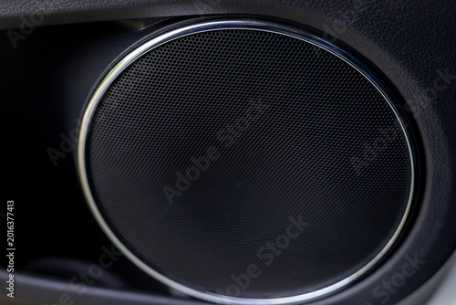 Foto Speaker Audio System in a Car Door
