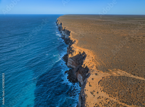 Photography Cliffs of Nullarbor along the Great Australian Bight Marine Park