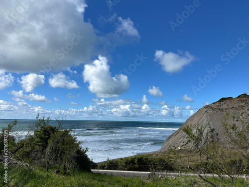 Vue sur l'océan depuis Bidart