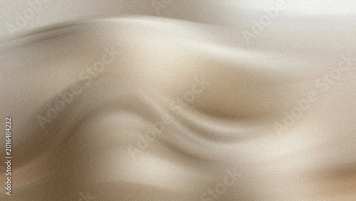 Cuadro en lienzo Close up of a white and brown cat resting on fabric