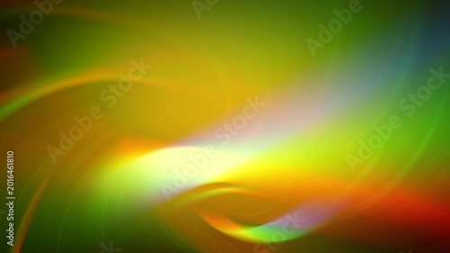 Animated background with Chromatic Aberration