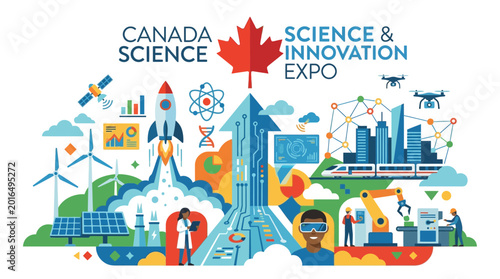 Fotografía Canada Science & Innovation Expo: Future Technology & Discovery