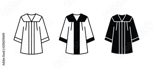 Photos Academic Robes, Graduation Gowns, Choir Vestments, Black and White Icons, Formal