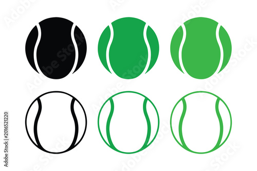 Black and Green Tennis Ball white sports